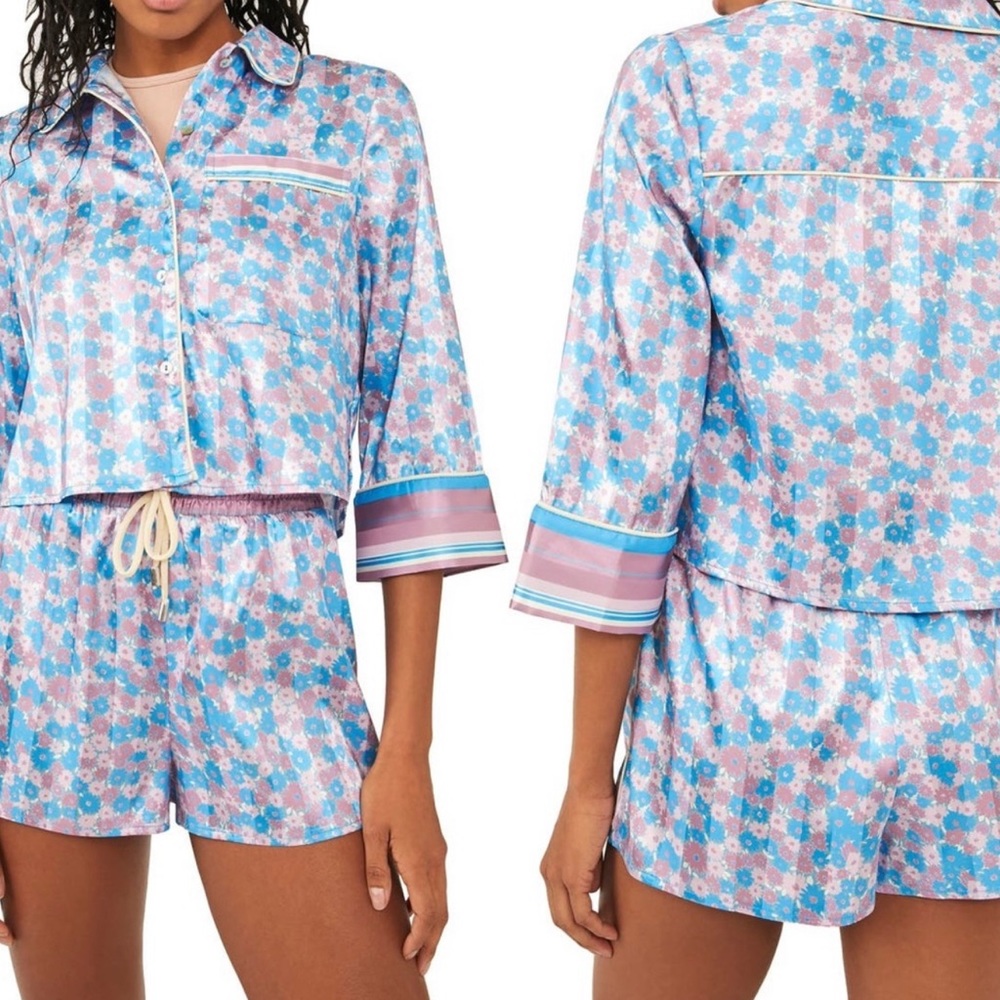 Free People Pillow Talk Pajama Set